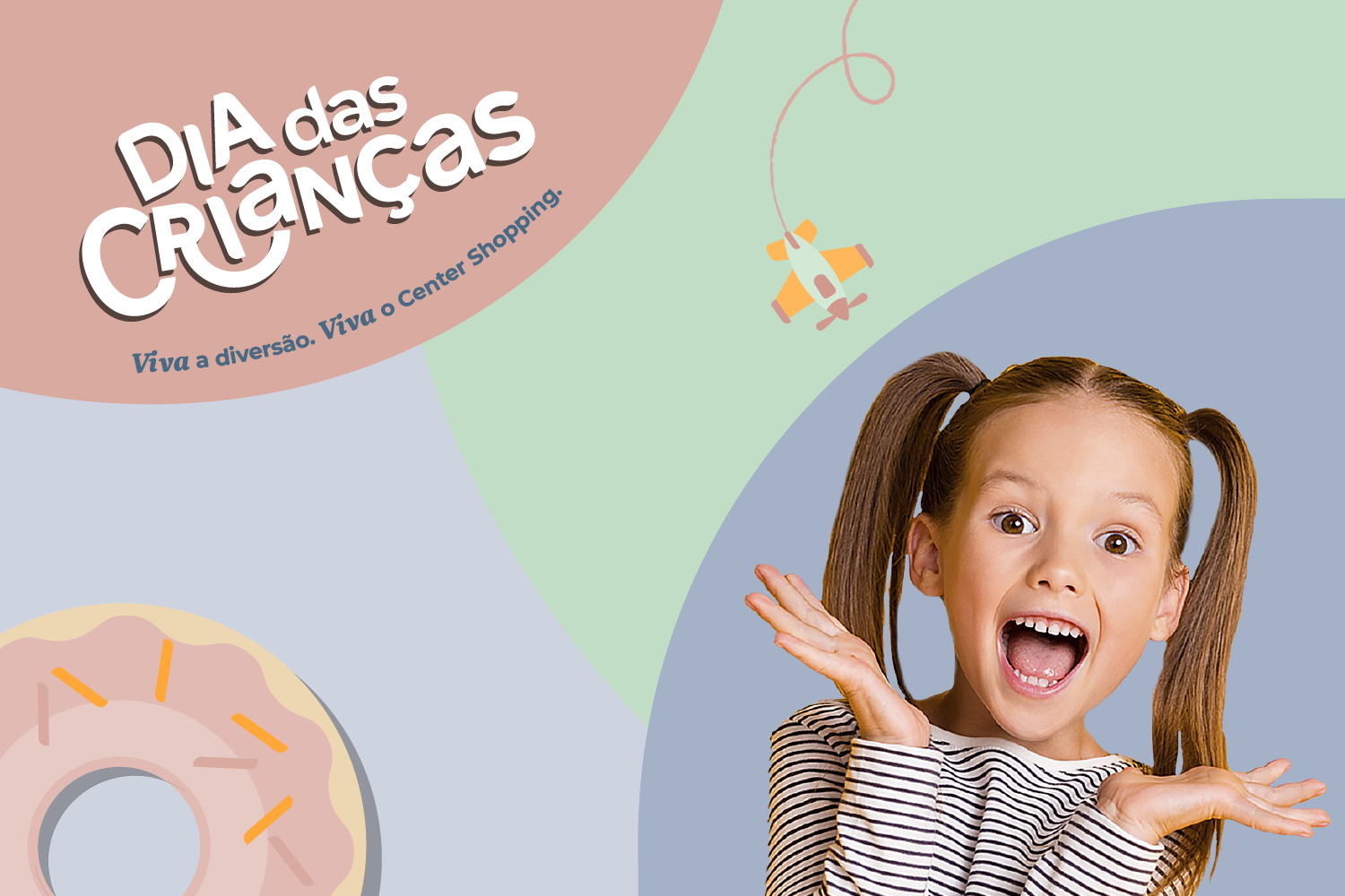 Mês de jogos e brincadeiras no Center Shopping